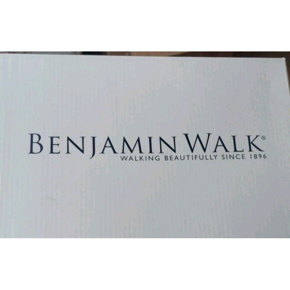 Benjamin Walk Touch Ups Lilibet Champaign Open Toe Glitz Heels 8.5 M Dyeable - Picture 8 of 8